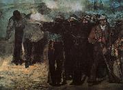 Edouard Manet Study for The Execution of the Emperor Maximillion painting